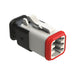 AT06-6S-SR02RED by Amphenol Sine Systems Corp - CONNECTOR PLUG HSG 6POS