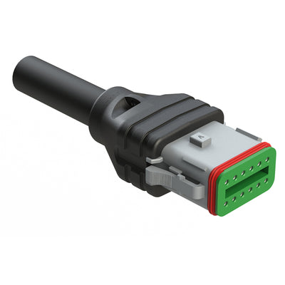 AT06GY-12SA-N-TPE-M10 by Amphenol Sine Systems Corp - 12 POSITION PLUG SINGLE-ENDED MO