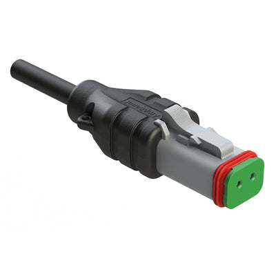 AT06GY-2S-N-TPE-M4 by Amphenol Sine Systems Corp - 2 POSITION PLUG SINGLE-ENDED MOL