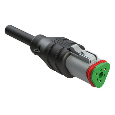 AT06GY-3S-N-TPE-M2 by Amphenol Sine Systems Corp - 3 POSITION PLUG SINGLE-ENDED MOL