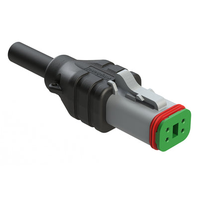 AT06GY-4S-N-TPE-M1 by Amphenol Sine Systems Corp - 4 POSITION PLUG SINGLE-ENDED MOL