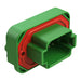 AT13-08PC-BM03 by Amphenol Sine Systems Corp - CONNECTOR HEADER R/A 8POS