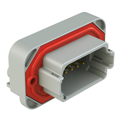 AT13-12PA-BM02 by Amphenol Sine Systems Corp - CONNECTOR HEADER R/A 12POS