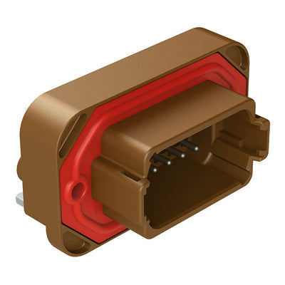 AT13-12PD-BM04 by Amphenol Sine Systems Corp - CONNECTOR HEADER R/A 12POS