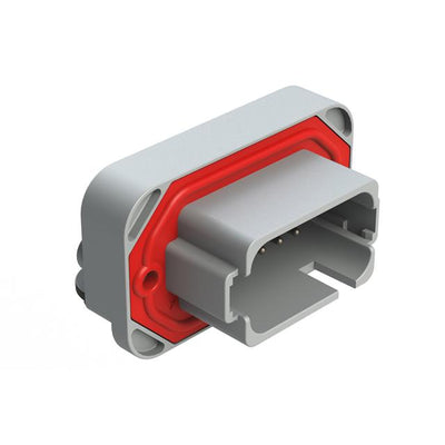 AT13-18PA-BM03GY by Amphenol Sine Systems Corp - 18 POSITION, RIGHT ANGLE FLANGE