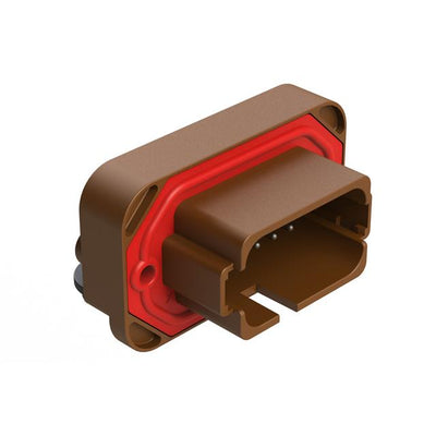 AT13-18PD-BM04BN by Amphenol Sine Systems Corp - 18 POSITION, RIGHT ANGLE FLANGE