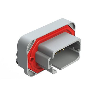 AT13-18PE-BM02GY by Amphenol Sine Systems Corp - 18 POSITION, RIGHT ANGLE FLANGE