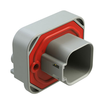 AT13-6P-BM03GRY by Amphenol Sine Systems Corp - CONNECTOR HEADER R/A 6POS