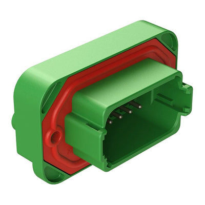 AT15-12PC-BM03 by Amphenol Sine Systems Corp - CONNECTOR HEADER VERT 12POS