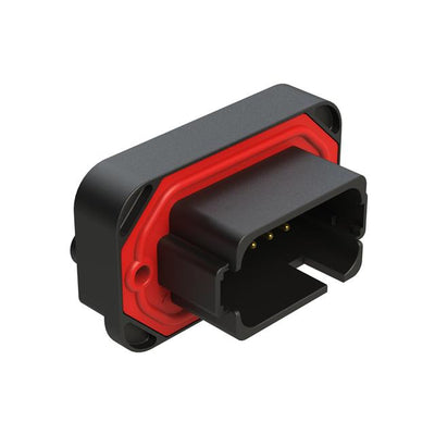 AT15-18PA-BM02BK by Amphenol Sine Systems Corp - 18 POSITION, STRAIGHT FLANGE MOU