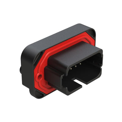 AT15-18PC-BM04BK by Amphenol Sine Systems Corp - 18 POSITION, STRAIGHT FLANGE MOU