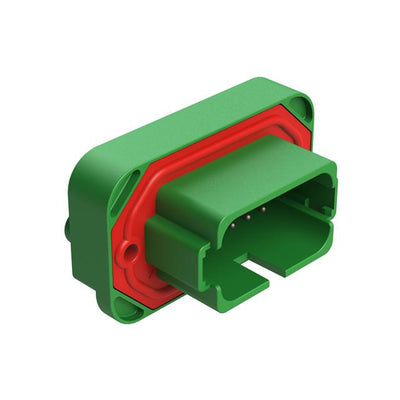 AT15-18PC-BM04GN by Amphenol Sine Systems Corp - 18 POSITION, STRAIGHT FLANGE MOU