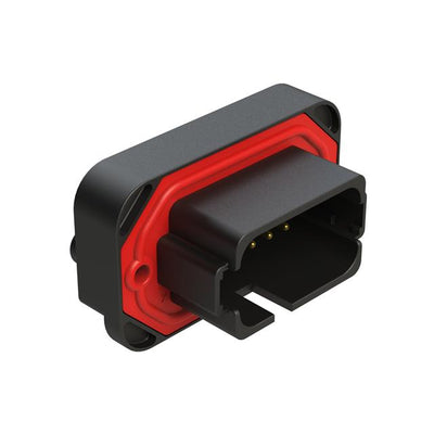 AT15-18PD-BM02BK by Amphenol Sine Systems Corp - 18 POSITION, STRAIGHT FLANGE MOU