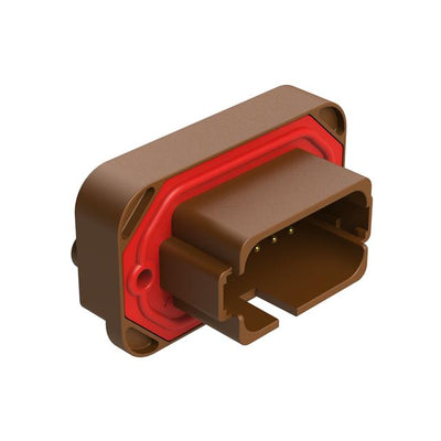 AT15-18PD-BM02BN by Amphenol Sine Systems Corp - 18 POSITION, STRAIGHT FLANGE MOU
