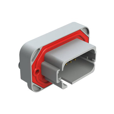 AT15-18PE-BM01GY by Amphenol Sine Systems Corp - 18 POSITION, STRAIGHT FLANGE MOU