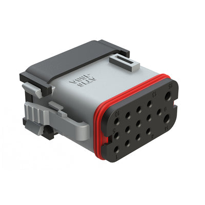 AT16-15SA-EK02 by Amphenol Sine Systems Corp - CONNECTOR PLUG HSG 15POS