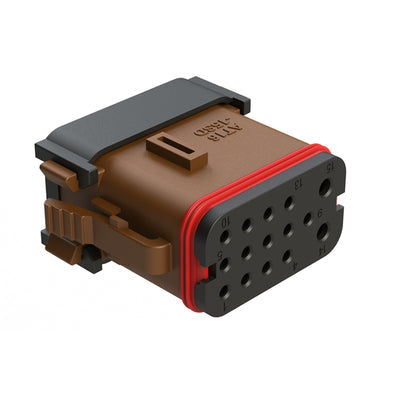 AT16-15SD-EK02 by Amphenol Sine Systems Corp - CONNECTOR PLUG HSG 15POS