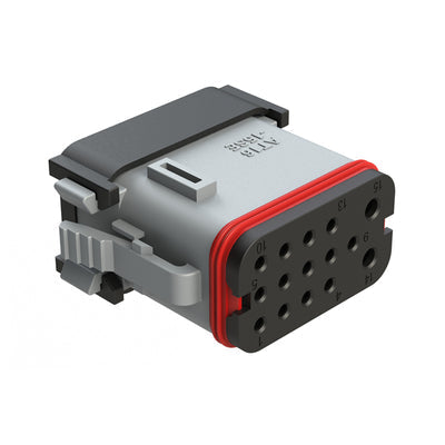 AT16-15SE-EK02 by Amphenol Sine Systems Corp - CONNECTOR PLUG HSG 15POS