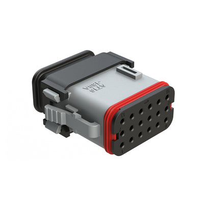 AT16-18SA-EKSR02 by Amphenol Sine Systems Corp - CONNECTOR PLUG HSG 18POS