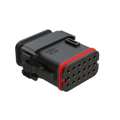 AT16-18SB-SR02 by Amphenol Sine Systems Corp - CONNECTOR PLUG HSG 18POS
