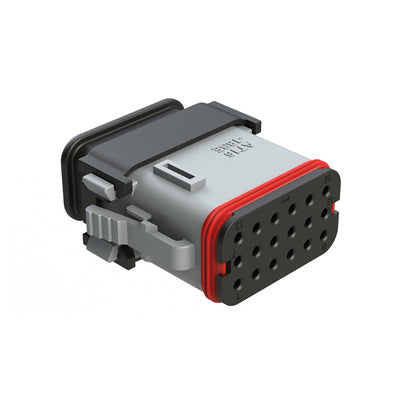 AT16-18SE-EKSR02 by Amphenol Sine Systems Corp - CONNECTOR PLUG HSG 18POS