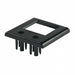 AT212A by NKK Switches - HARDWARE BEZEL W/2 AT617LED BLCK
