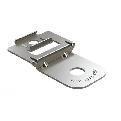 AT27-017-1200 by Amphenol Sine Systems Corp - METAL SIDE MOUNTING CLIP, 8.2MM