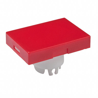 AT3003CB by NKK Switches - CAP PUSHBUTTON RECT RED/WHITE