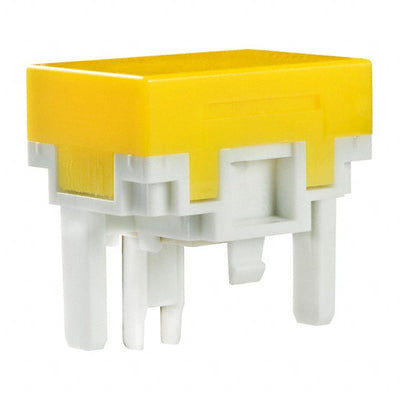 AT4026EJ by NKK Switches - CAP PUSHBUTTON RECT YELLOW