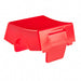 AT405C by NKK Switches - CAP ROCKER RECTANGULAR RED