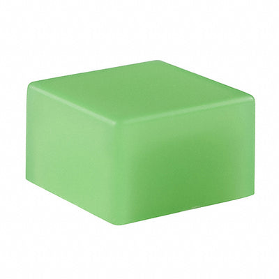 AT4135F by NKK Switches - CAP TACTILE SQUARE FROSTED GREEN