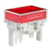 AT4177JC by NKK Switches - CAP PUSHBUTTON RECT CLEAR/RED