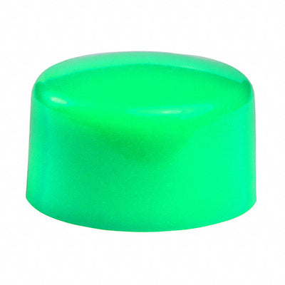 AT422F by NKK Switches - CAP PUSHBUTTON ROUND GREEN