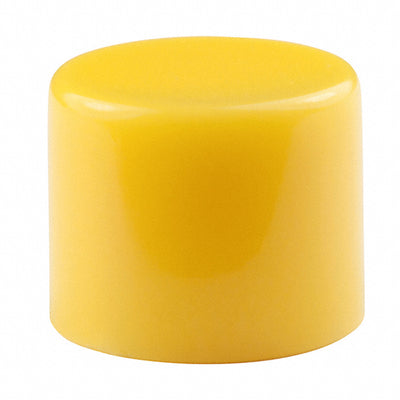 AT442E by NKK Switches - CAP PUSHBUTTON ROUND YELLOW