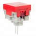 AT480CC by NKK Switches - CAP PUSHBUTTON SQ RED/RED LED
