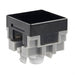 AT484A by NKK Switches - CAP PUSHBUTTON SQUARE BLACK