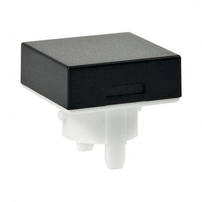 AT485A by NKK Switches - CAP PUSHBUTTON SQUARE BLACK