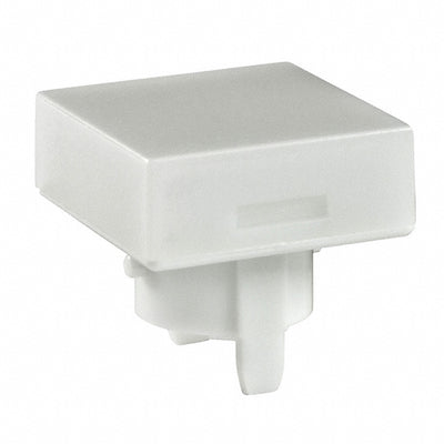 AT485BB by NKK Switches - CAP PUSHBUTTON SQUARE WHITE