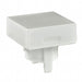 AT485BB by NKK Switches - CAP PUSHBUTTON SQUARE WHITE