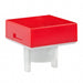 AT485CC by NKK Switches - CAP PUSHBUTTON SQUARE RED