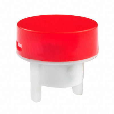 AT486CC by NKK Switches - CAP PUSHBUTTON ROUND RED