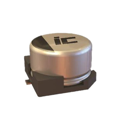 ATB476M025 by Cornell Dubilier / Illinois Capacitor - ALUMIN CAP 47UF 20% 25V SMD