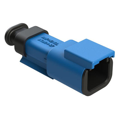 ATM04-2P-SR01BL by Amphenol Sine Systems Corp - CONNECTOR RECPT HSG 2POS