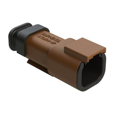 ATM04-4P-SR01BN by Amphenol Sine Systems Corp - CONNECTOR RECPT HSG 4POS