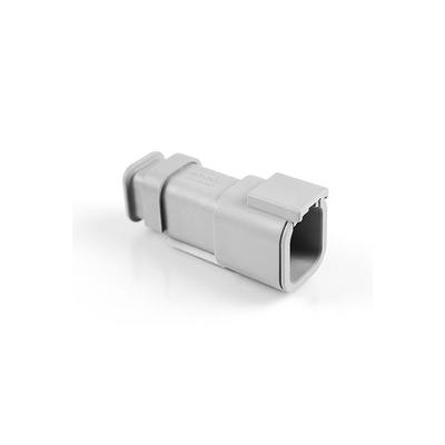 ATM04-6P-SR01GY by Amphenol Sine Systems Corp - CONNECTOR RECPT HSG 6POS