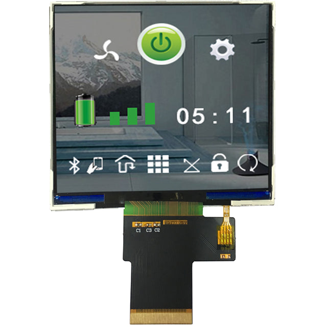 ATM0400D1K by AZ Displays - 4.0"" IPS LCD 480 X 480