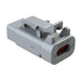 ATM06-2S-R120GRY by Amphenol Sine Systems Corp - 2-WAY PLUG, 120 OHM, 1/2W, GRAY,