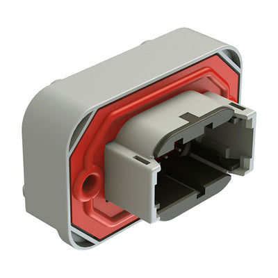 ATM13-08PB-BM04 by Amphenol Sine Systems Corp - CONNECTOR HEADER R/A 8POS