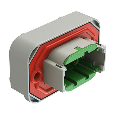 ATM13-08PC-BM02 by Amphenol Sine Systems Corp - CONNECTOR HEADER R/A 8POS