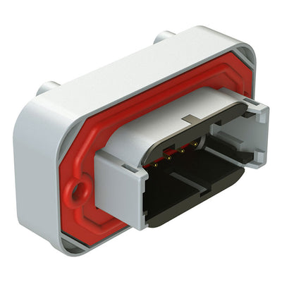 ATM13-12PB-BM01 by Amphenol Sine Systems Corp - CONNECTOR HEADER R/A 12POS